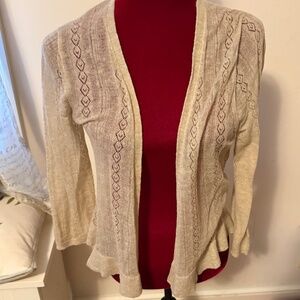 Banana Republic Wms Lightweight Shrug size Med